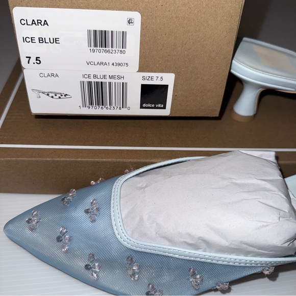 Dolce Vita Clara - Ice Blue Mesh Heel - Picture 3 of 6